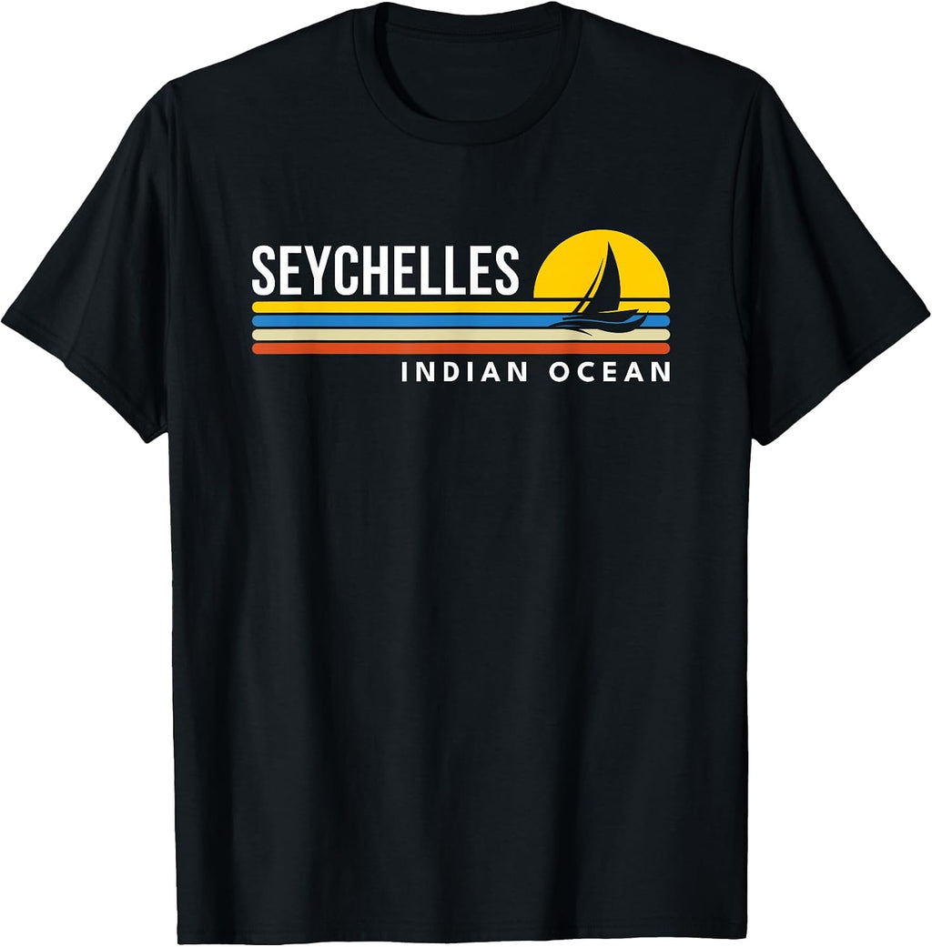 Seychelles Merch T Shirts for Men Women Sailing