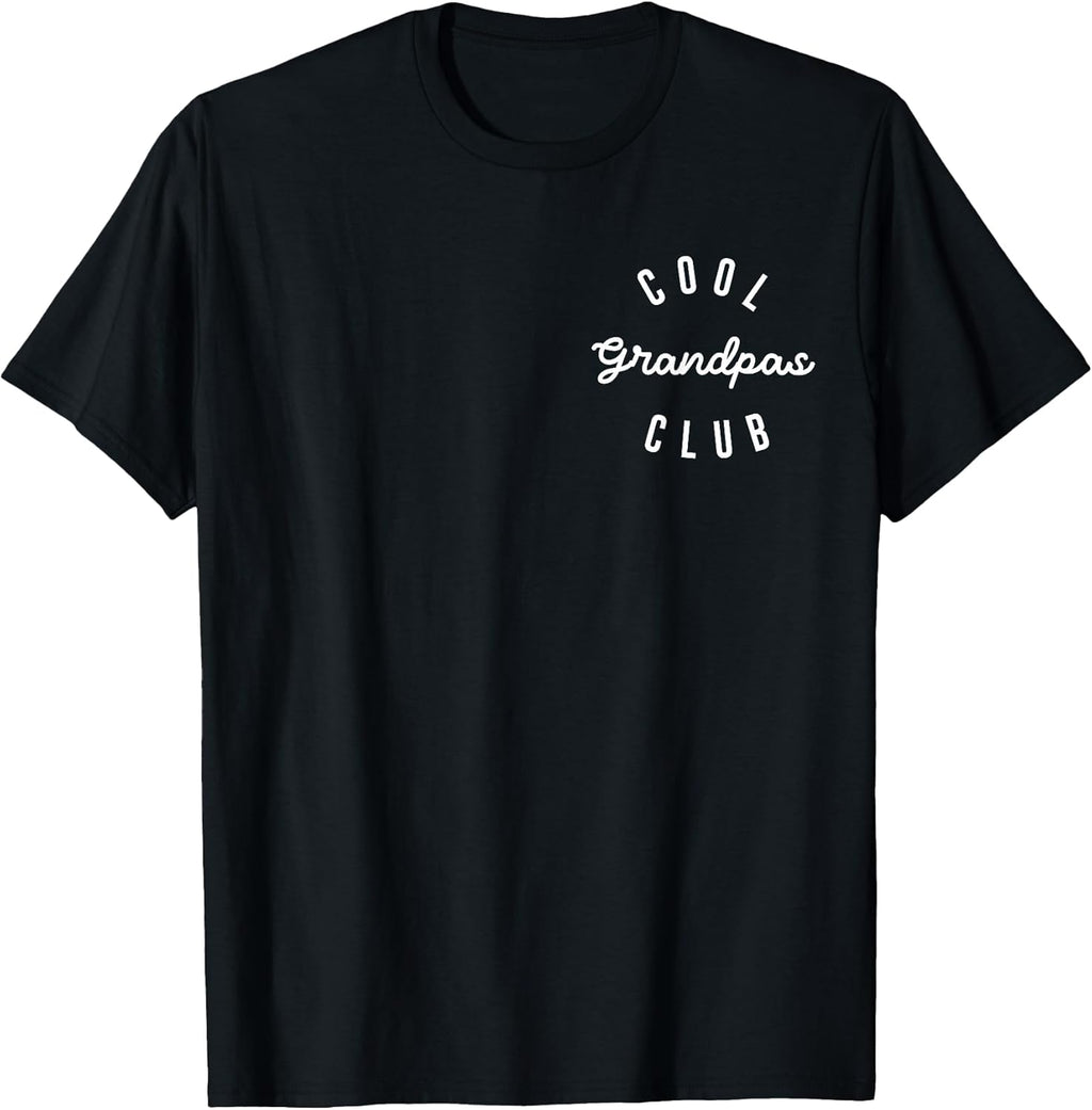 Mens Cool Grandpas Club, Father's Day Best Cool Grandpa T-Shirt