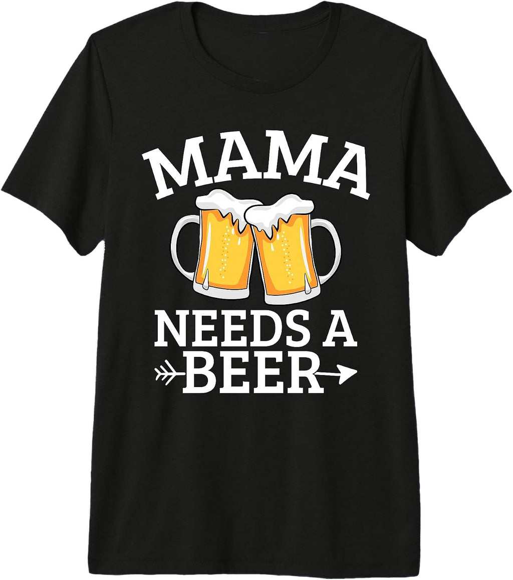 Beer Drinking Mom Mama Mother's Day