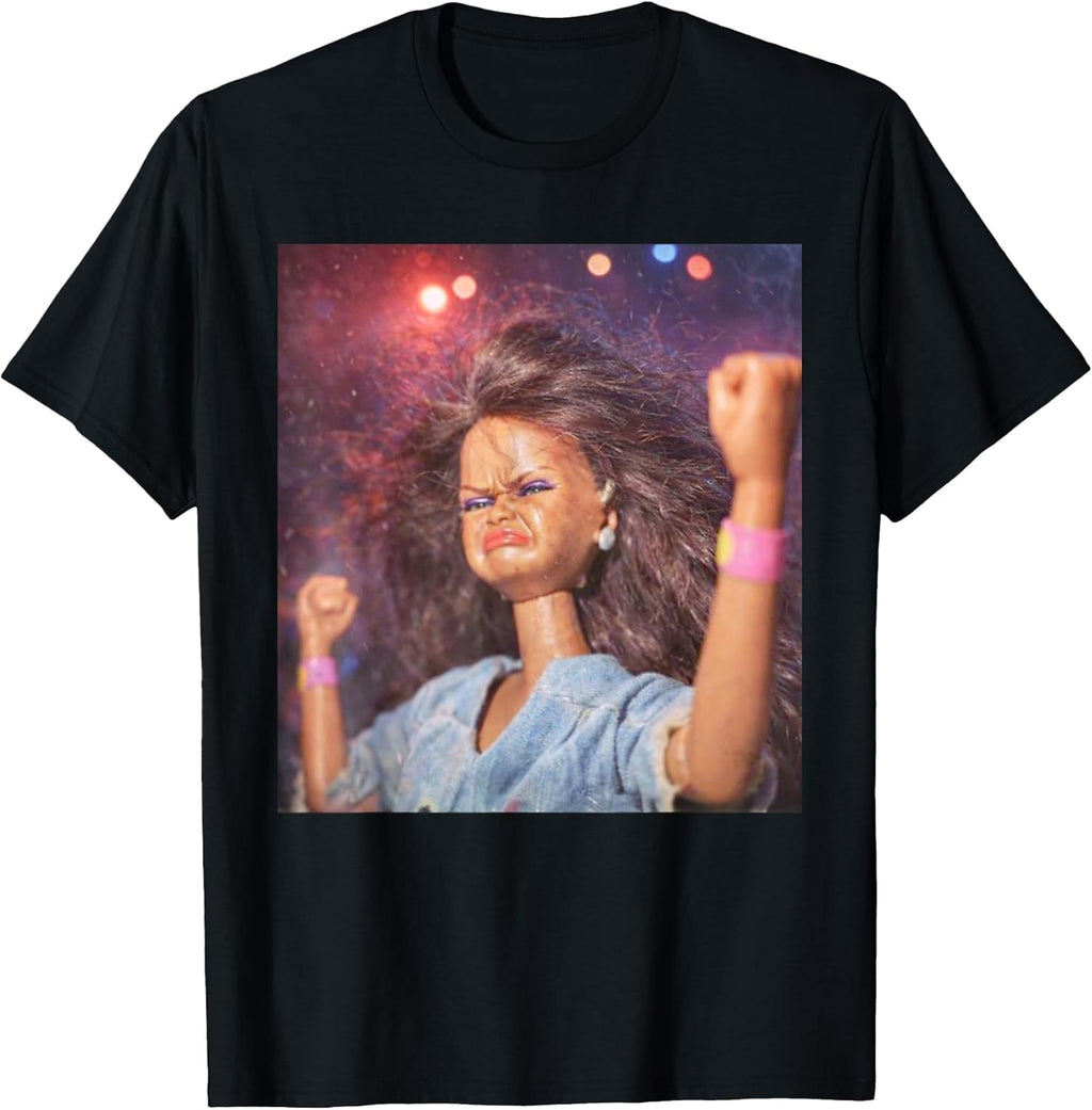 Funny Doll Party Meme Doll Face Meme T-Shirt