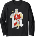Pixel Art - Knight Long Sleeve T-Shirt