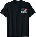 Retro Don't Let The Old Man in Cowboy US Flag for Men Women T-Shirt