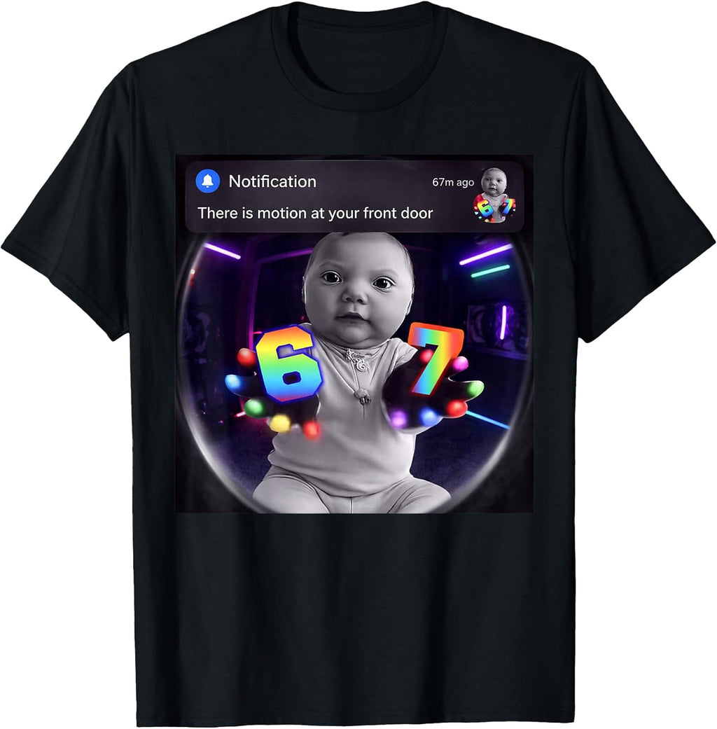 Laughing Ai Baby with Motion Meme Tee