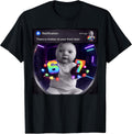 Laughing Ai Baby with Motion Meme Tee