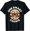 One Smart Cookie Cute Kawaii Style Pun Chocolate Chip T-Shirt