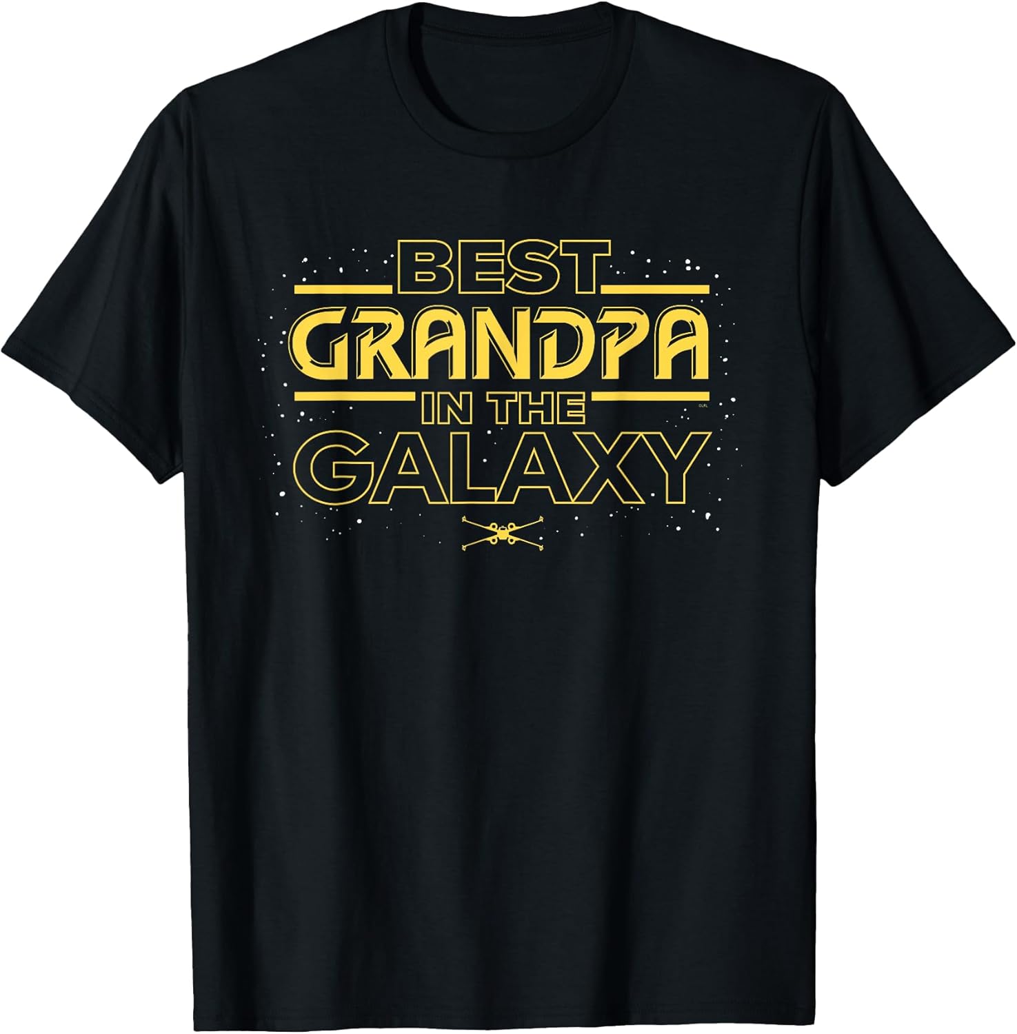 Best Grandpa in the Galaxy Birthday Father’s Day T-Shirt