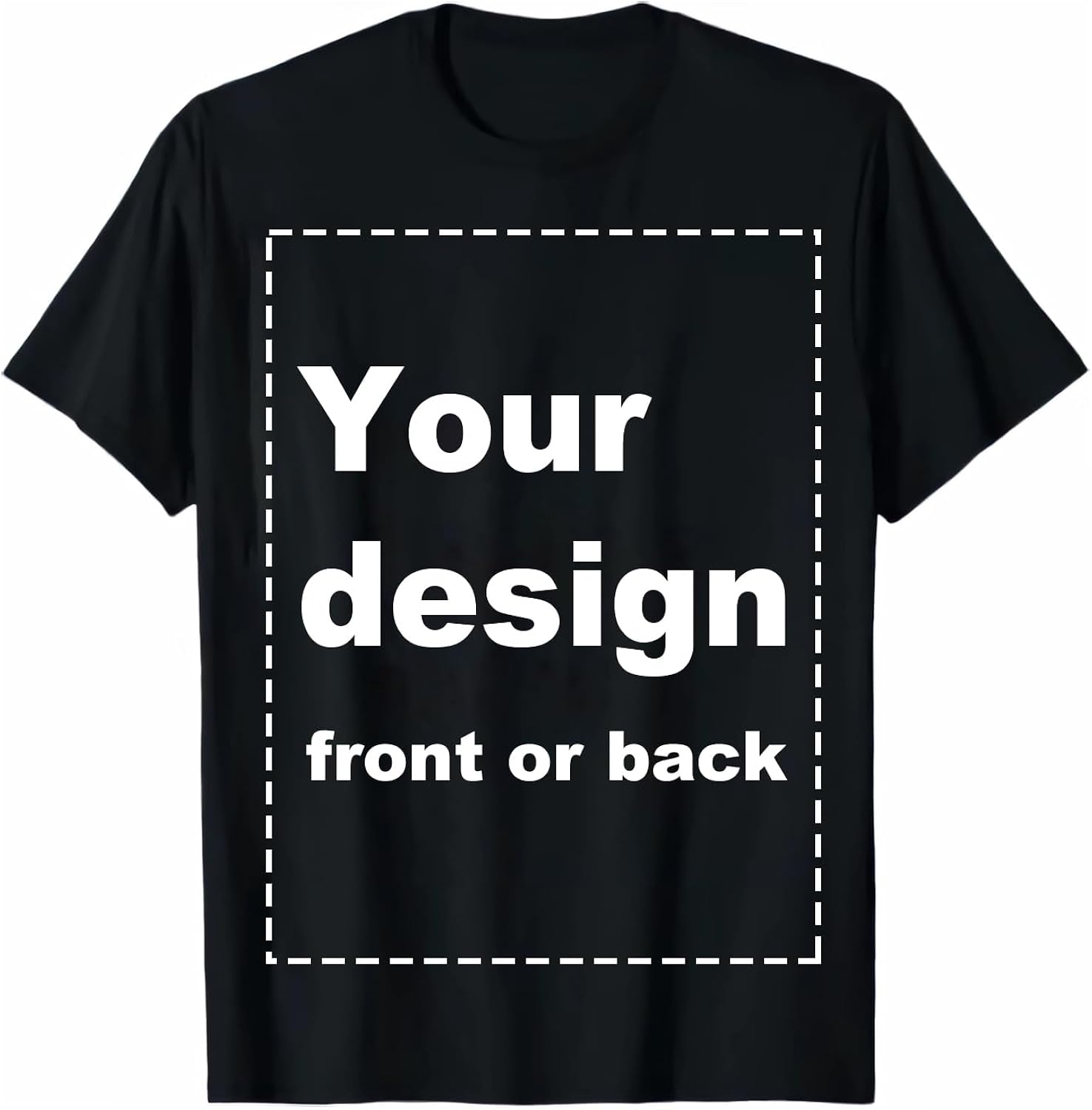 Personalized Custom T-Shirt with Your Image for Men Women,Design Your Own T Shirt,Perfect Personalized Gifts