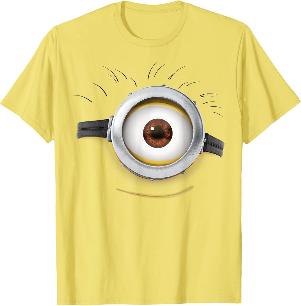 Minions Carl Side Smile Graphic T-Shirt T-Shirt