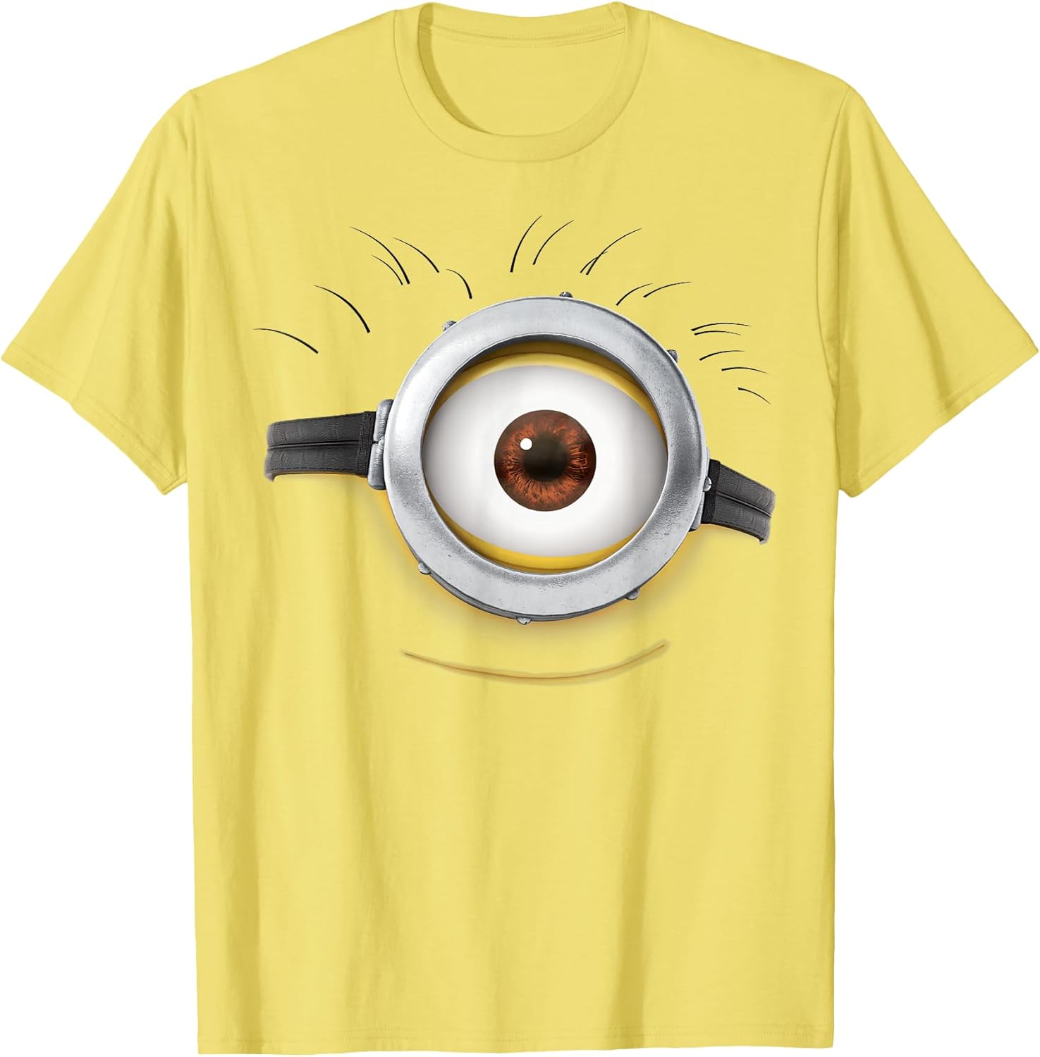 Minions Carl Side Smile Graphic T-Shirt T-Shirt