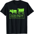 Funny You Have Died from Listening to RFK Jr Retro Videogame T-Shirt