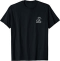 Snake Minimalist Line Art Ball Python Corn Snakes T-Shirt