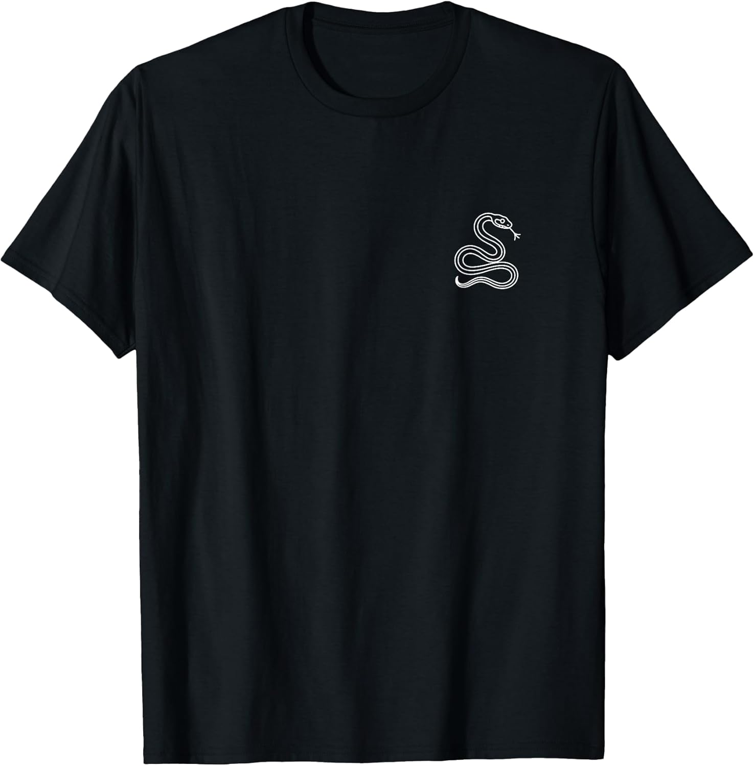 Snake Minimalist Line Art Ball Python Corn Snakes T-Shirt