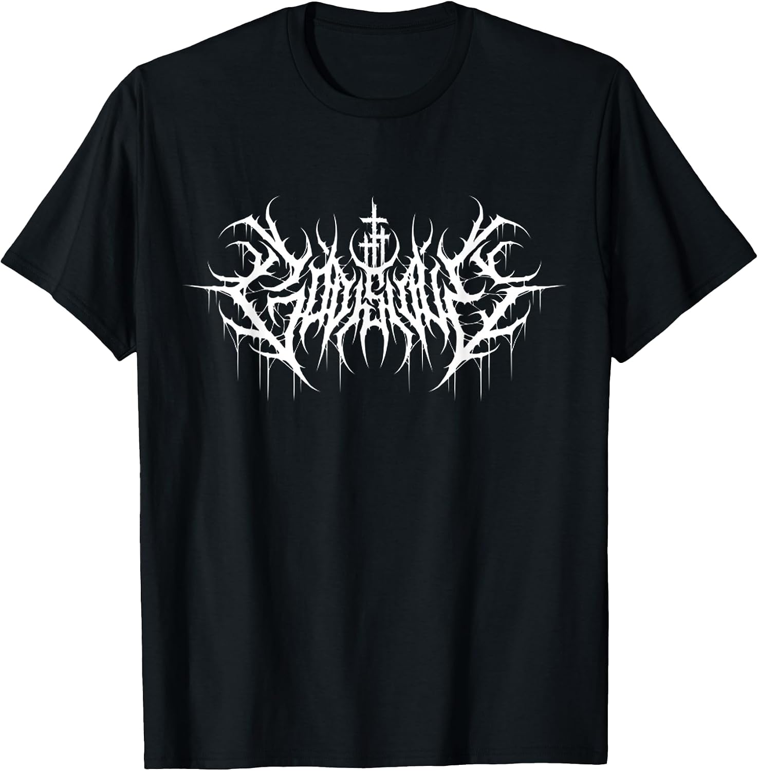 Cross Jesus God Is Love Death Metal Design