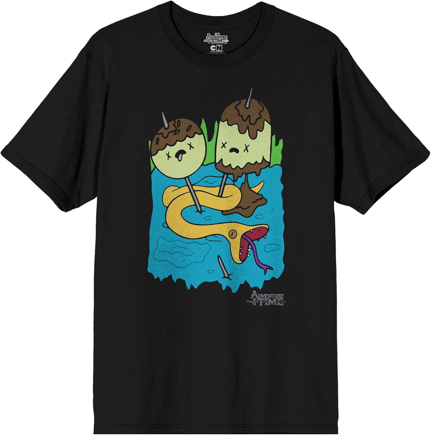 Adventure Time Princess Bubblegum's Rock Men's Crew Neck Short Sleeve T-Shirt