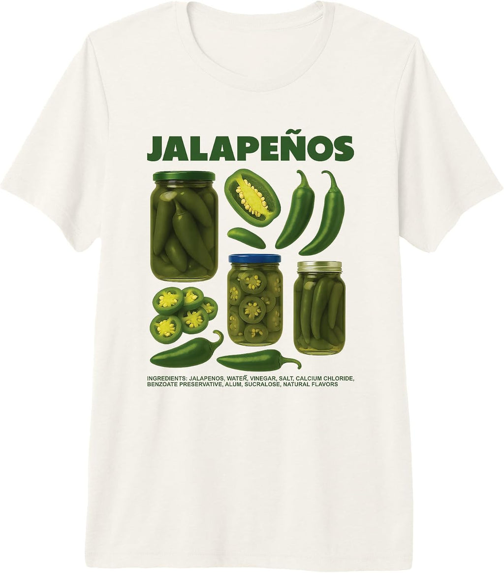 Funny Food Jalapenos Chili Pepper Kitchen Art