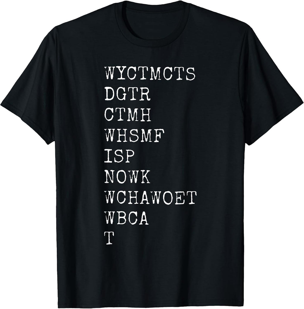Wyctmcts Dgtr Ctmh Whsmf Isp Nowk By Merch