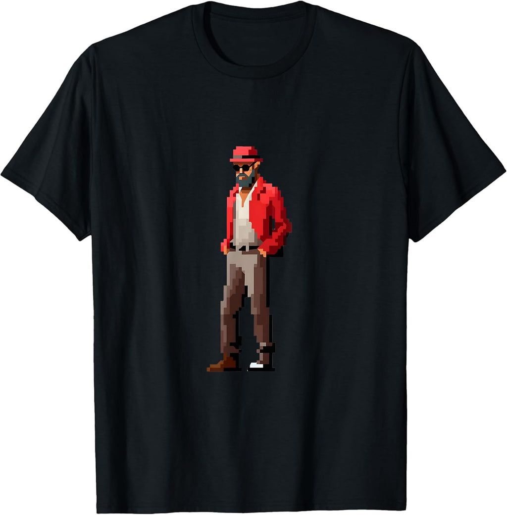 Retro Pixel Art Fashion T-Shirt – Stylish 8-Bit Look T-Shirt