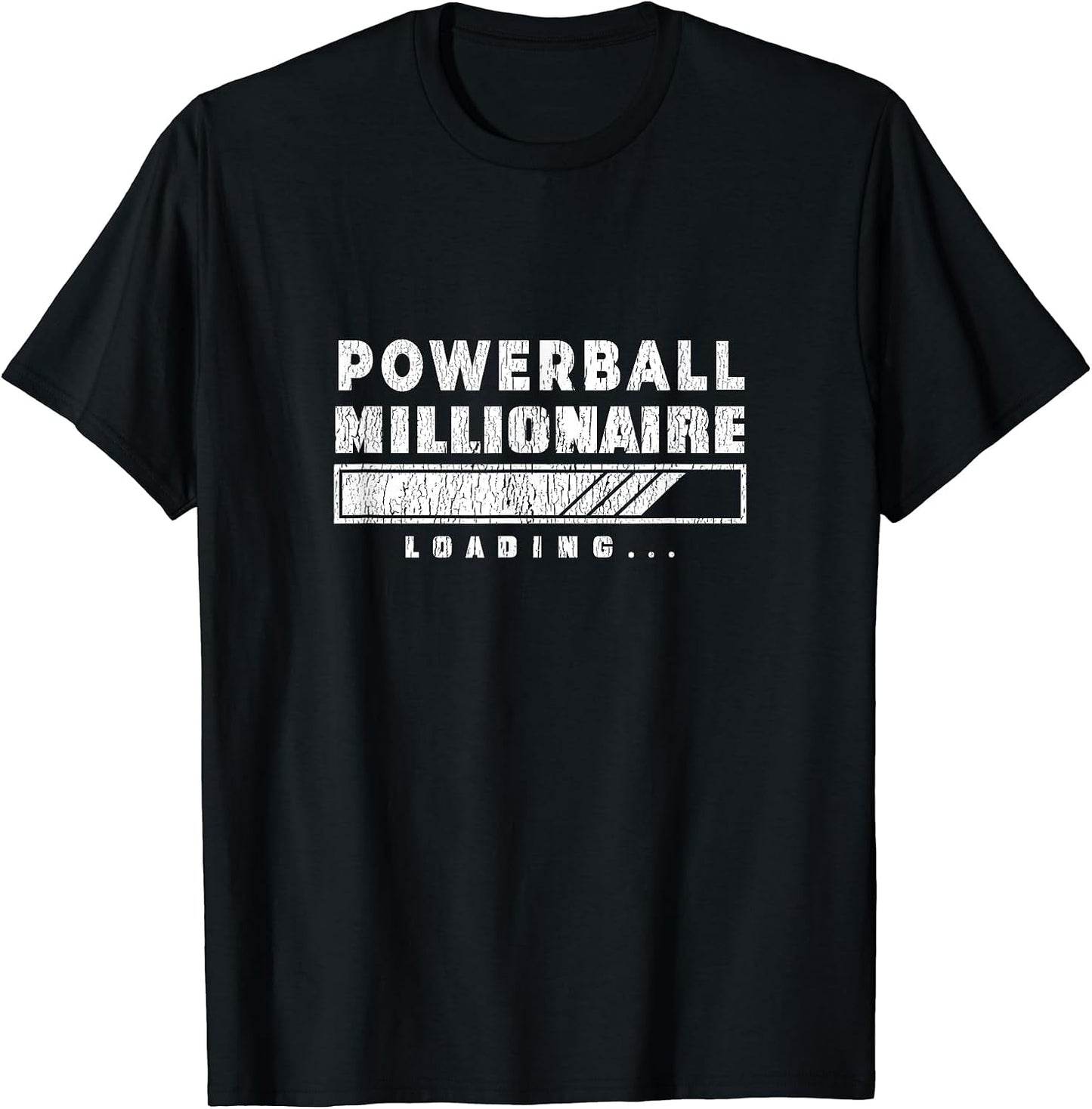 FUNNY LOTTERY POWERBALL HUMOR QUOTE MERCH