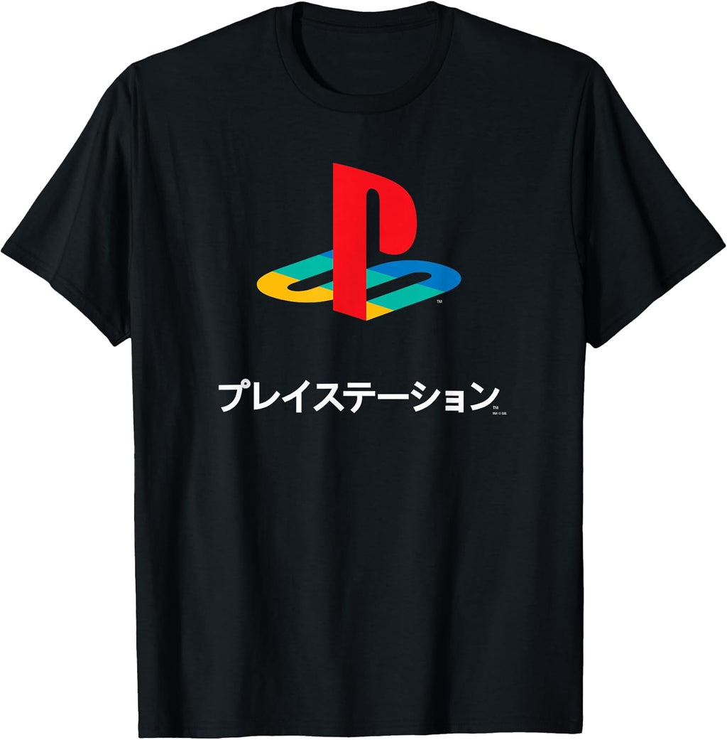 Full Color Logo with Kanji Modern Video Game T-Shirt