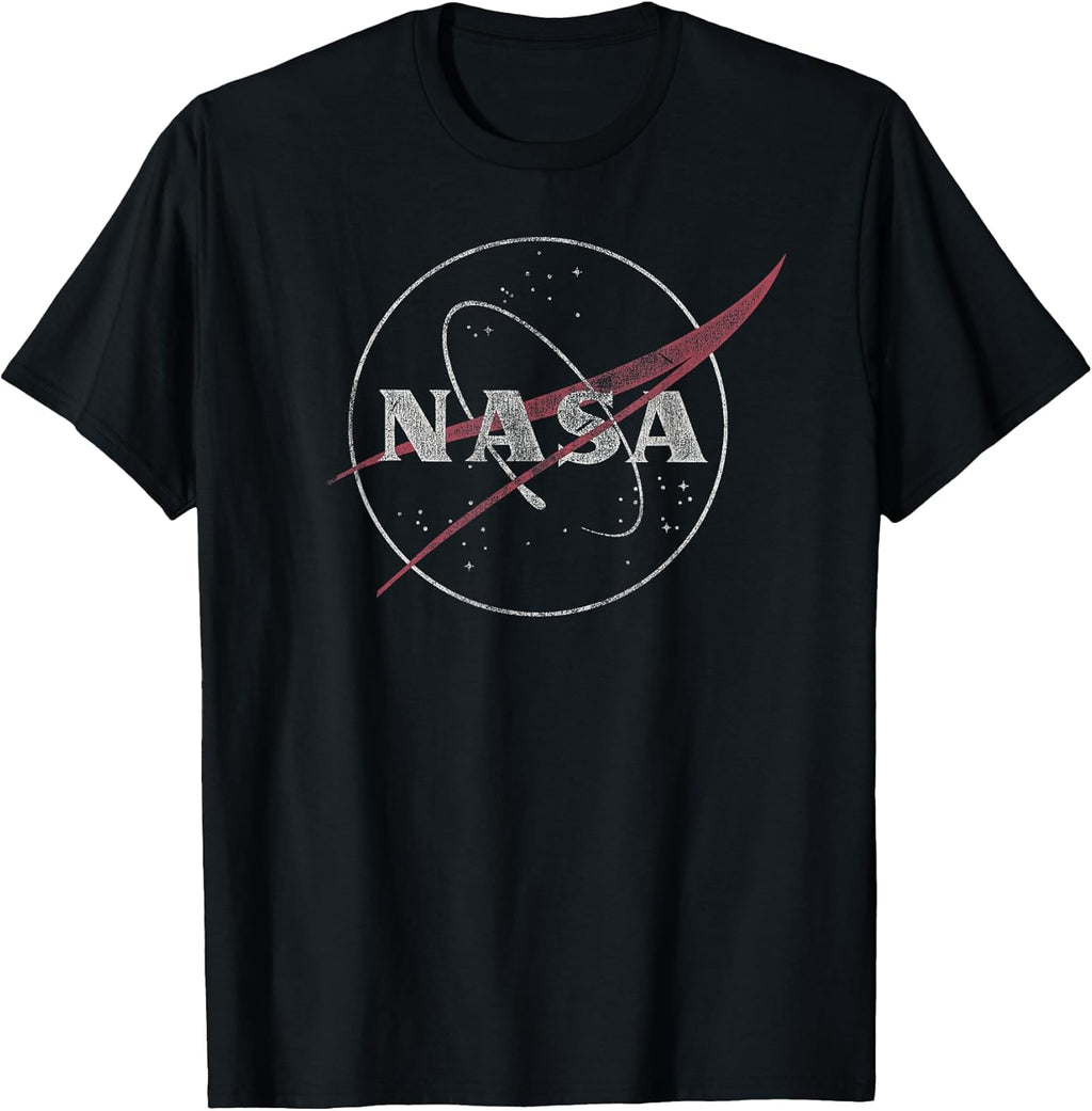 Retro Distressed Bug Logo Space Exploration Science T-Shirt