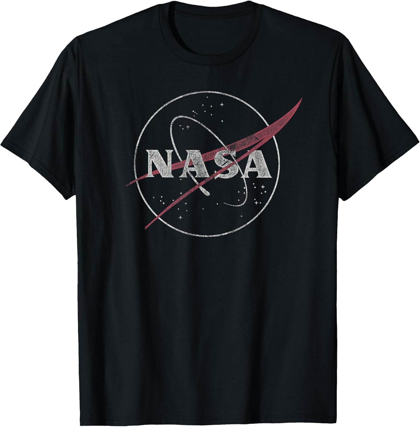 Retro Distressed Bug Logo Space Exploration Science T-Shirt