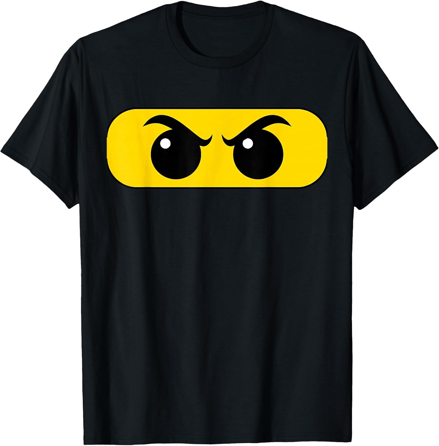 Cartoons Angry Eyes Pop Art Face Retro Graphic T-Shirt