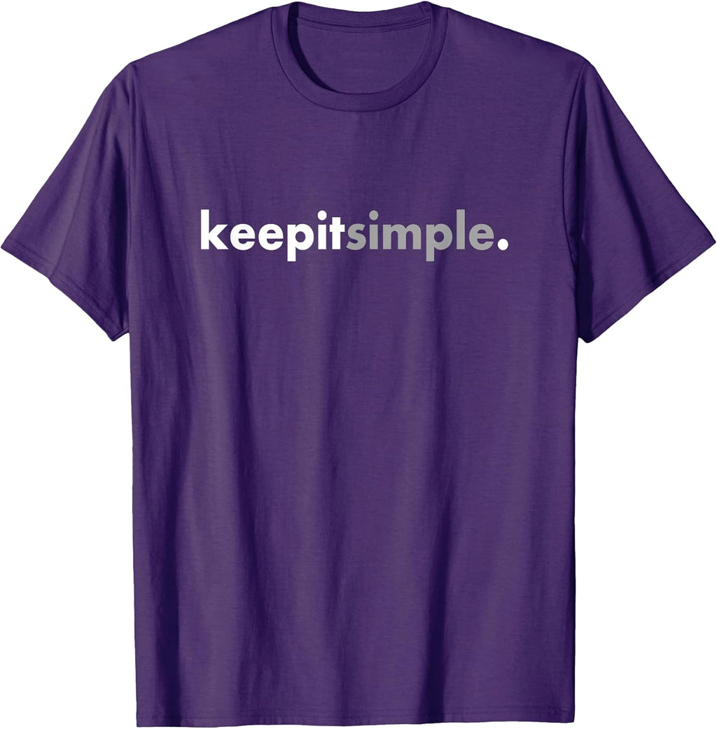 Love Minimalist Keep It Simple Gift Apparel