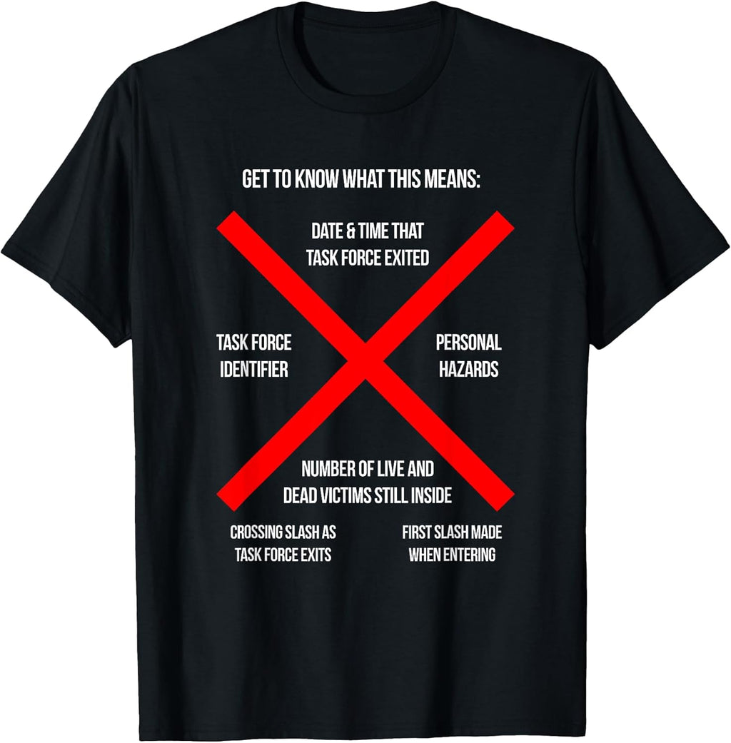 Urban Search And Rescue Post-Disaster Markings T shirt T-Shirt