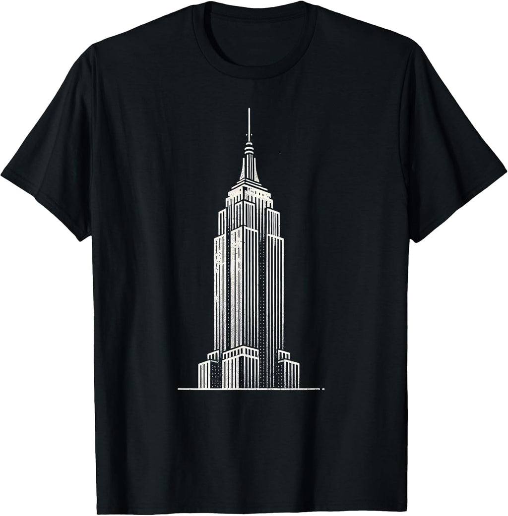 Empire State Line Art T-Shirt