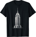 Empire State Line Art T-Shirt