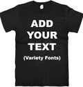 Custom T Shirts Ultra Soft Add Your Text for Men & Women Unisex Cotton T Shirt
