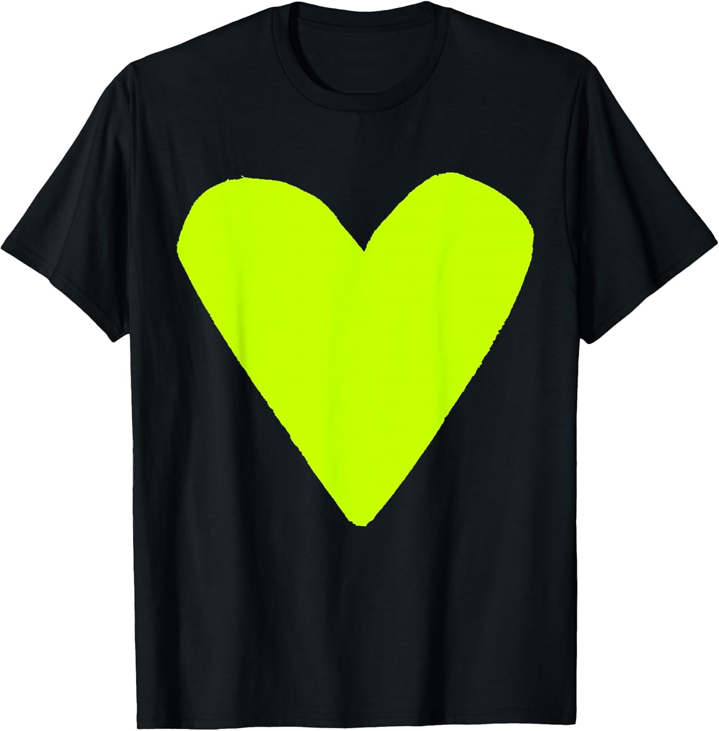 Pop Art Big Heart Graphic Tees