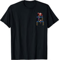 Donkey Kong Ladder Pixel Game Scene Portrait T-Shirt