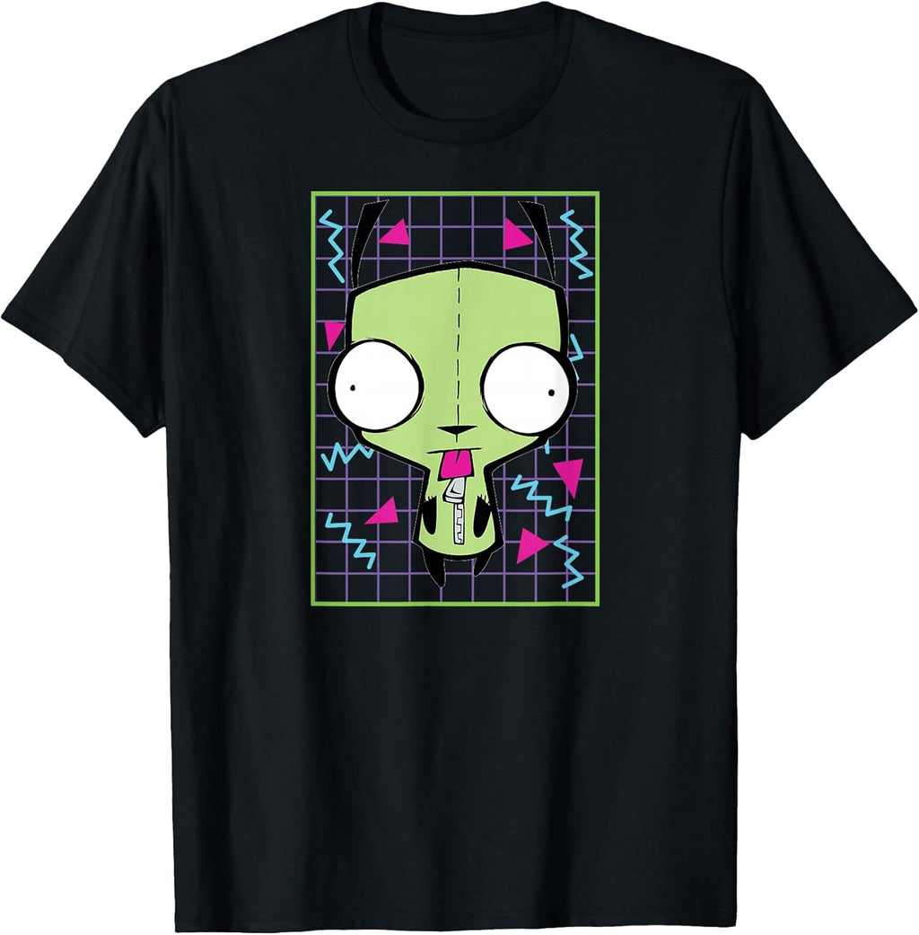 Invader Zim - Gir 90s Grid T-Shirt