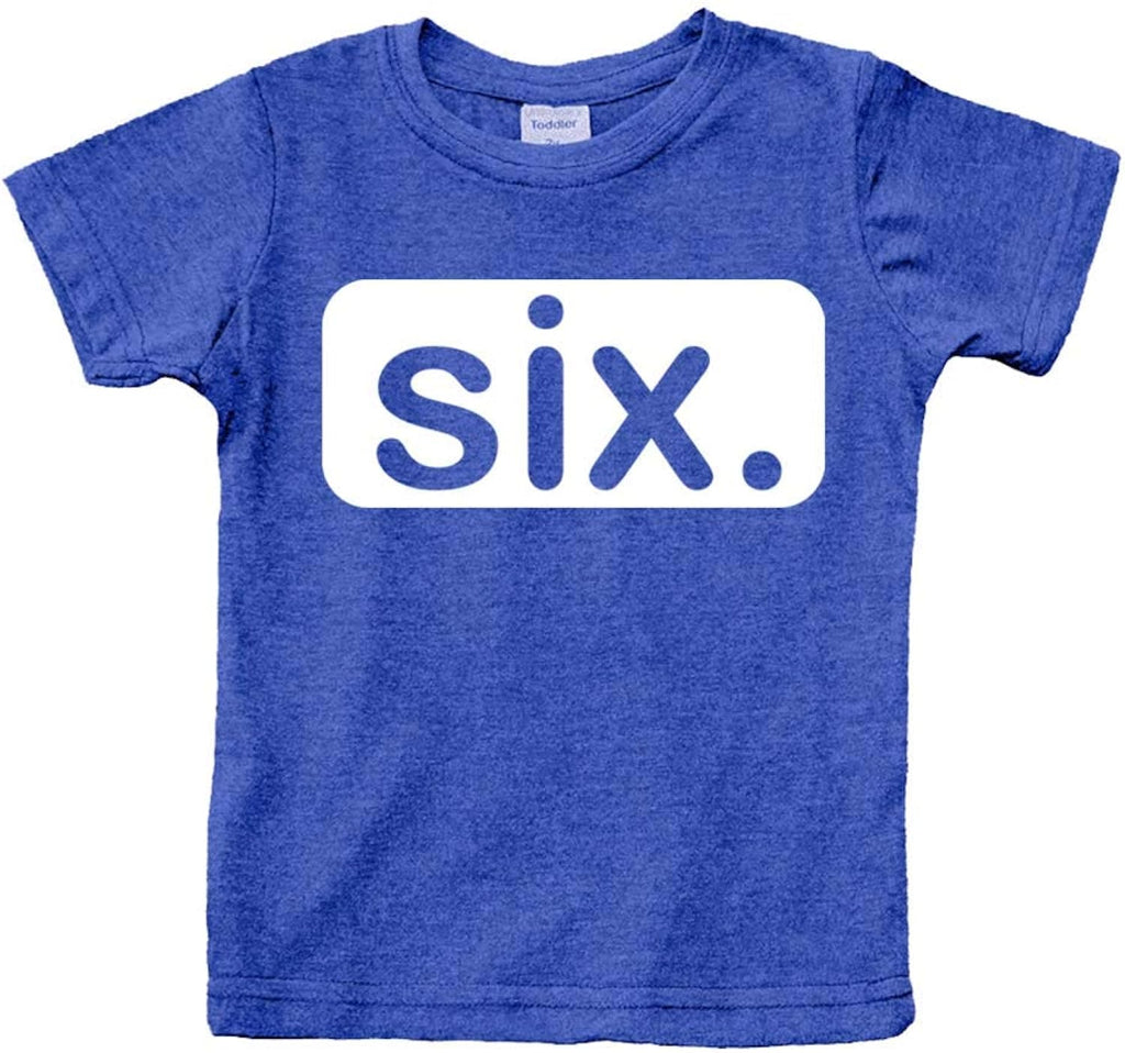 6th Birthday Shirt boy 6 Year Old boy Birthday Gift 6yr six Year Old Sixth Tshirt