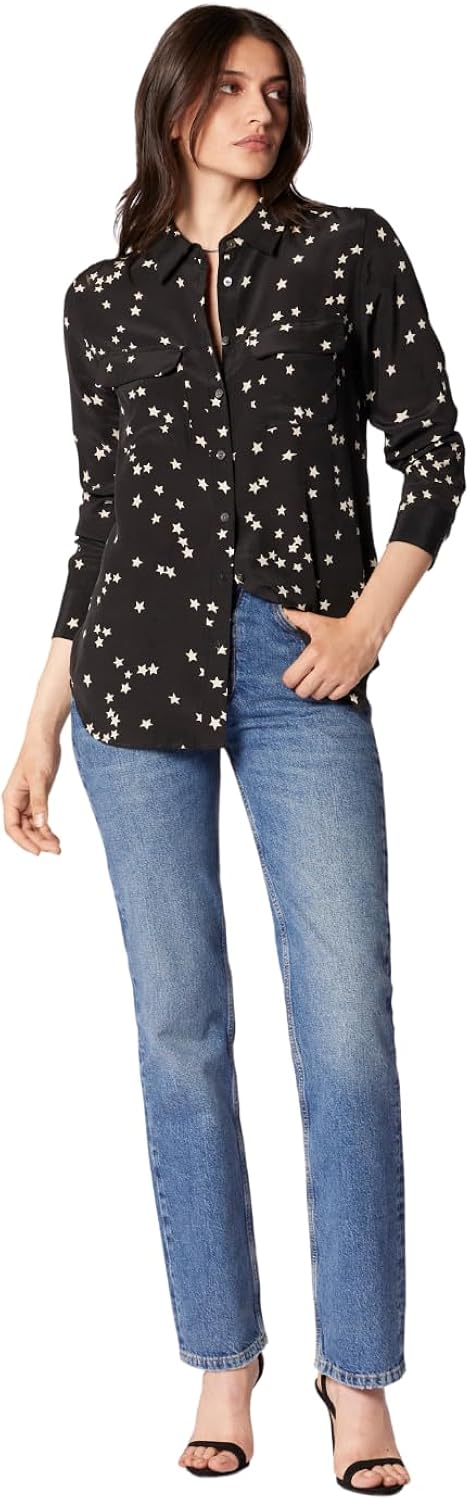 Women’s Slim Signature Silk Blouse