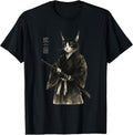 Samurai Cat Shirt Vintage Retro Apparel