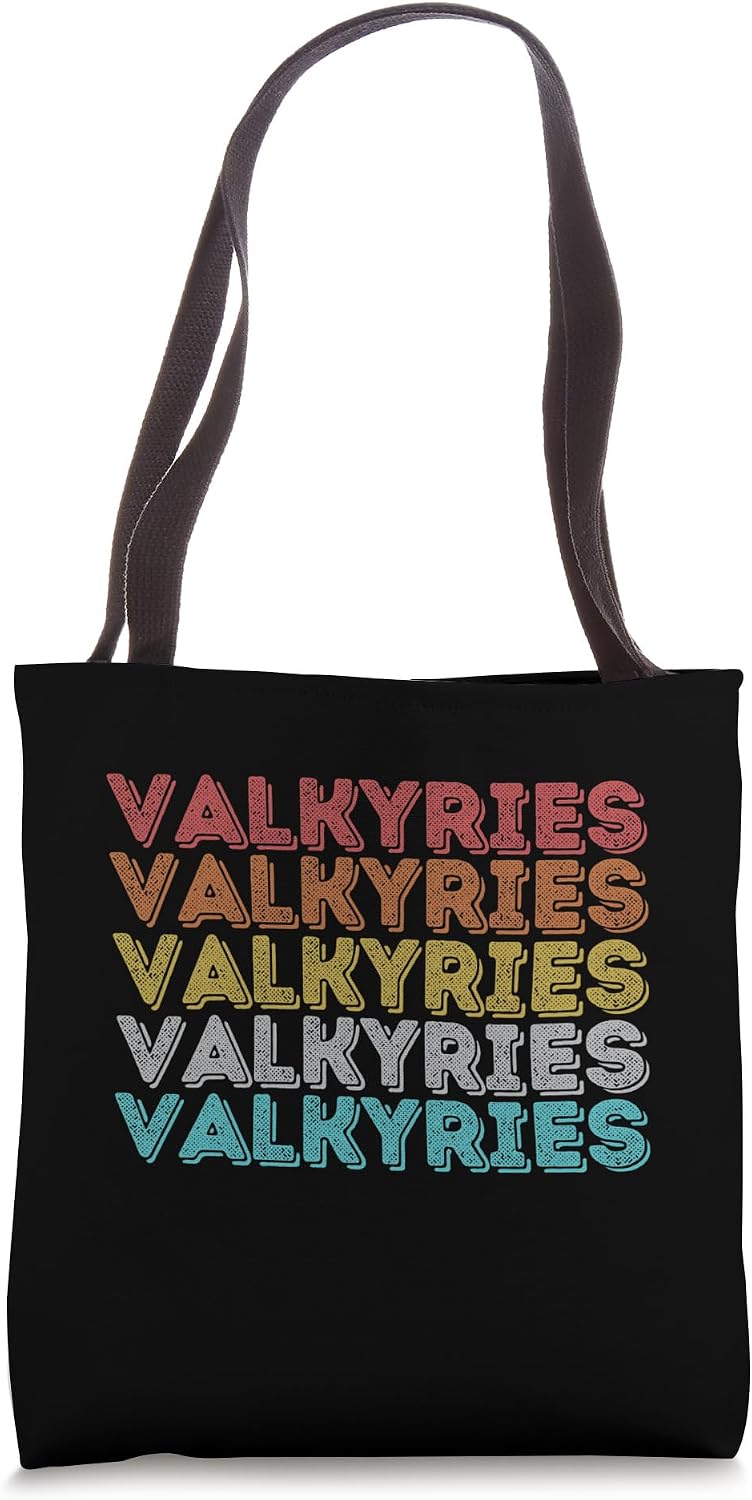 Valkyries Shirt Vintage Retro Apparel