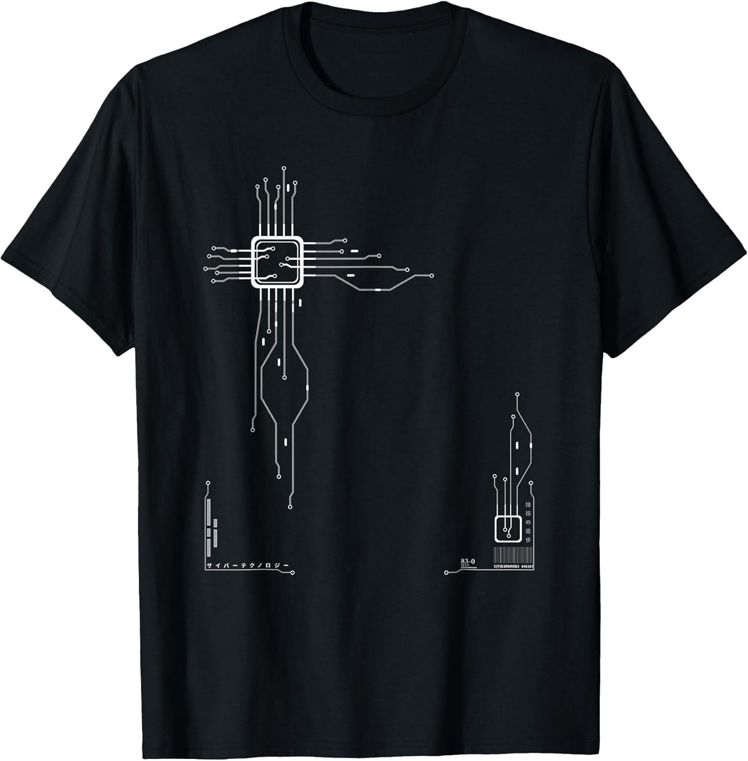 Black Adult Men's 3X-Large Classic Fit Crew Neck Short Sleeve T-Shirt