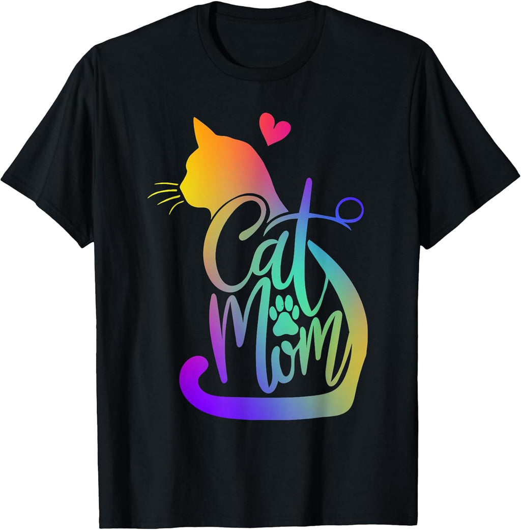 Best Cat Mom Ever Retro Cat Mommy Women