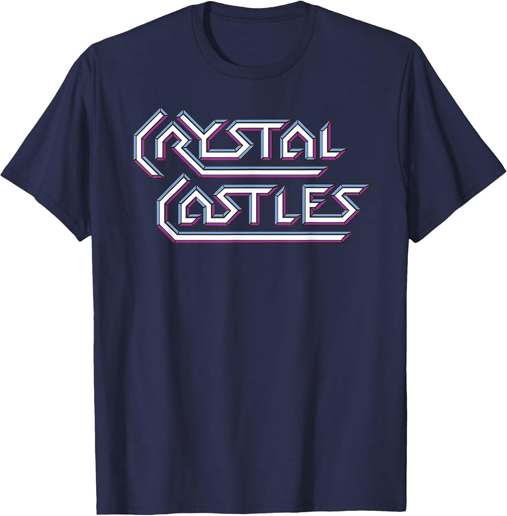 Crystal Castles Vintage Pixel Art Retro Gamer Fun T-Shirt