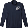 Custom Adult Unisex Long Sleeve Performance 1/4 Zips with Your Image or Text