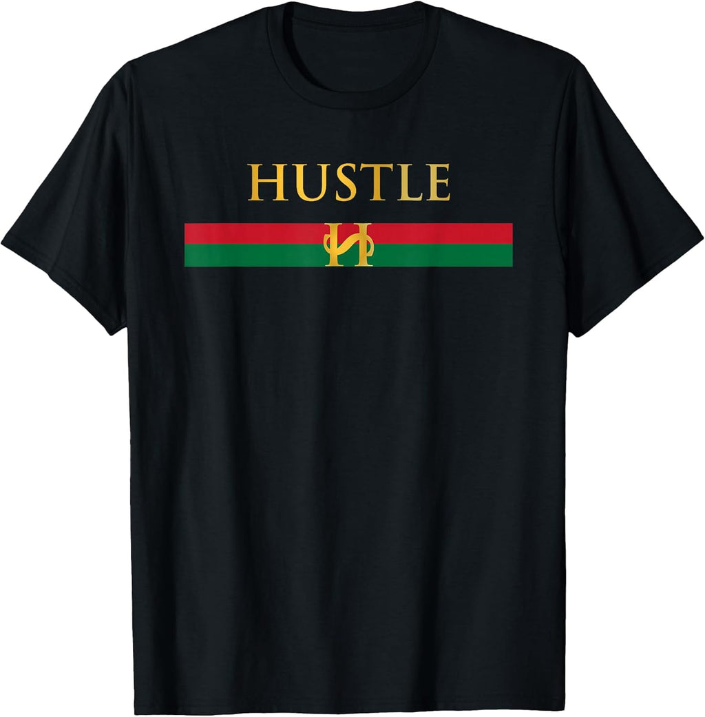 Hustle Designer Logo T-Shirt