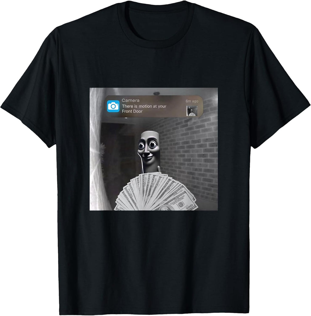 Tung Tung Tung Sahur Motion at your front door meme italian T-Shirt