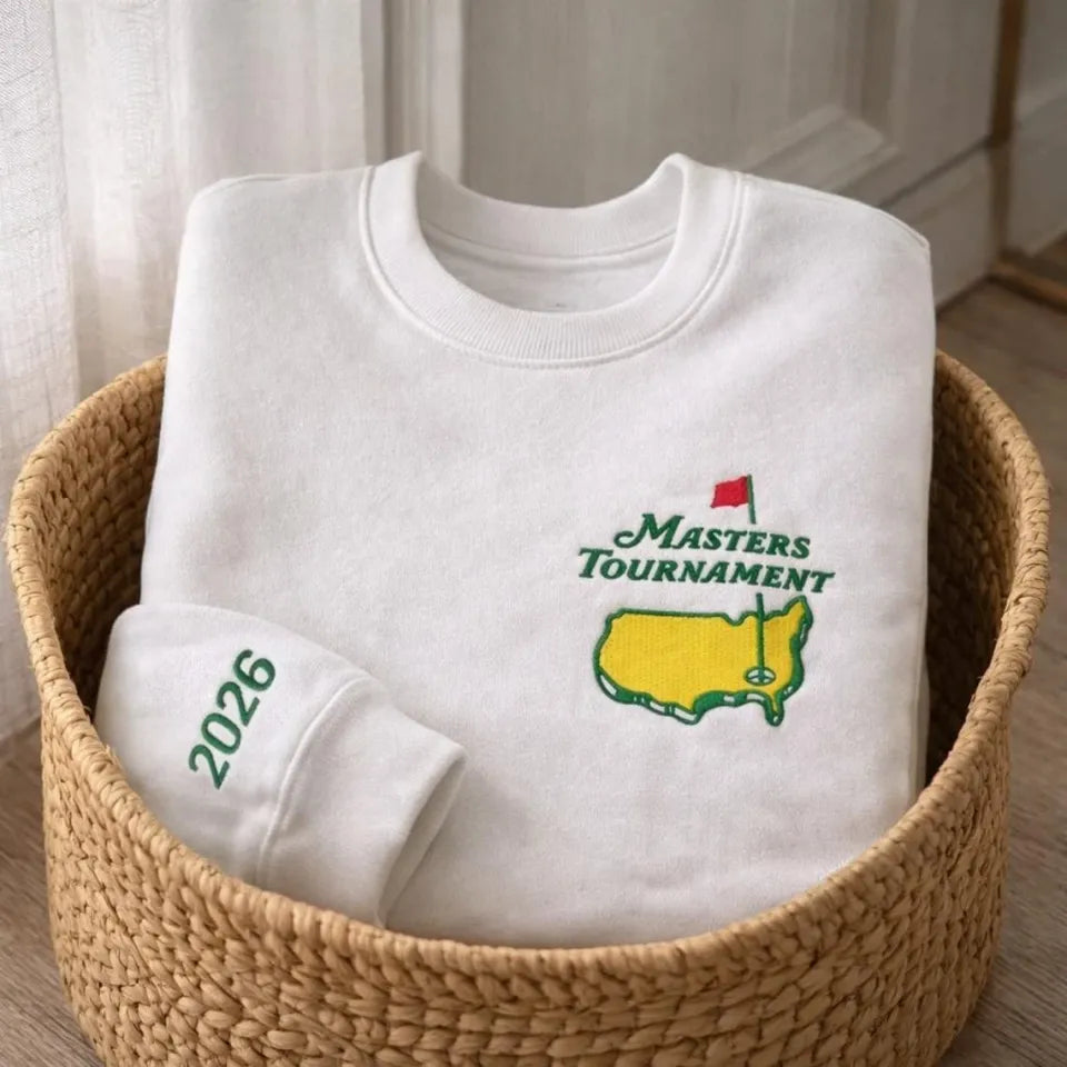 Master Golf 2026 Embroidered Gift, Augusta Tournament Gift For Golfers