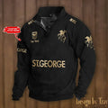 St. George Illawarra Double Breasted Stand Collar Sweatshirt