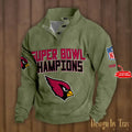 Arizonna Cardinals Stand Collar Sweatshirt