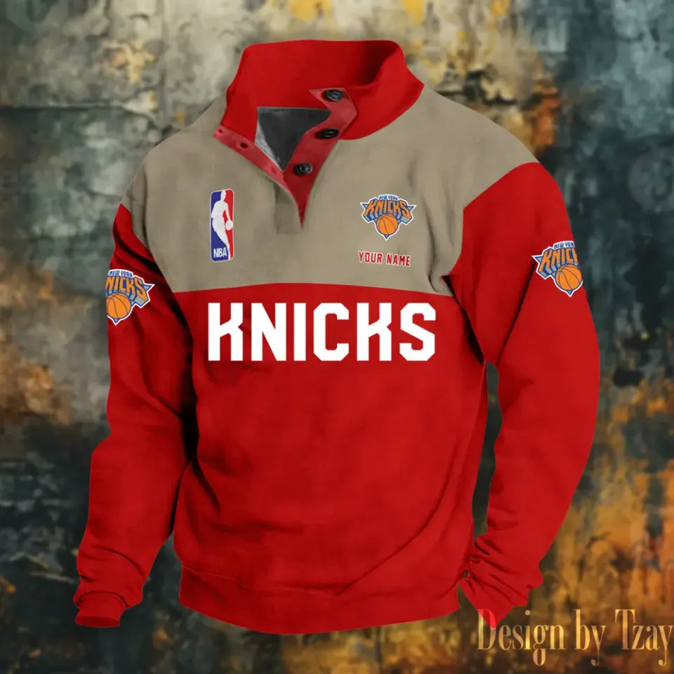Knickss Stand Collar Sweatshirt