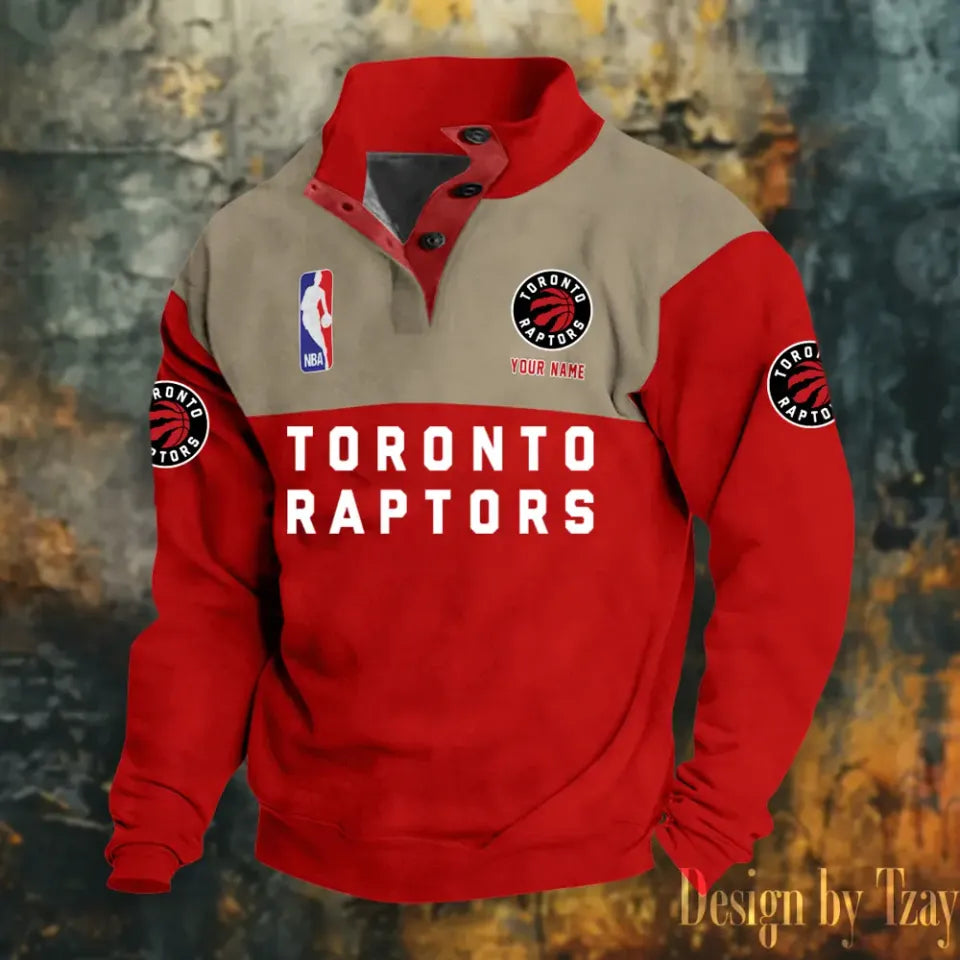 Toronto Raptors Stand Collar Sweatshirt