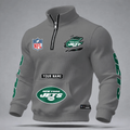 New York Jets Durable Quarter-Zip Performance Sweatshirt